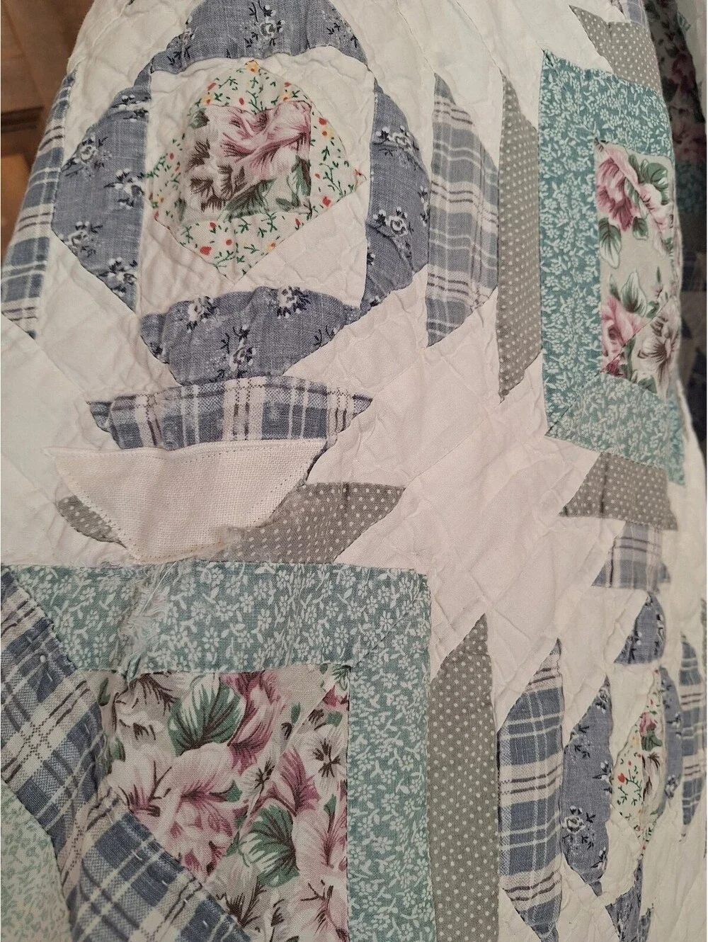 Vintage quilt, farmhouse, cottage, 77